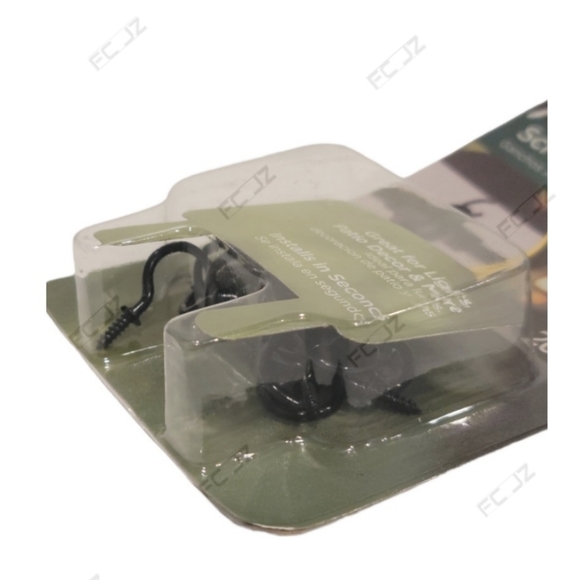 Simple Living Solutions: ProDec Screwin Hooks, 20ct (810020-4B) - NEW - Picture 3 of 5